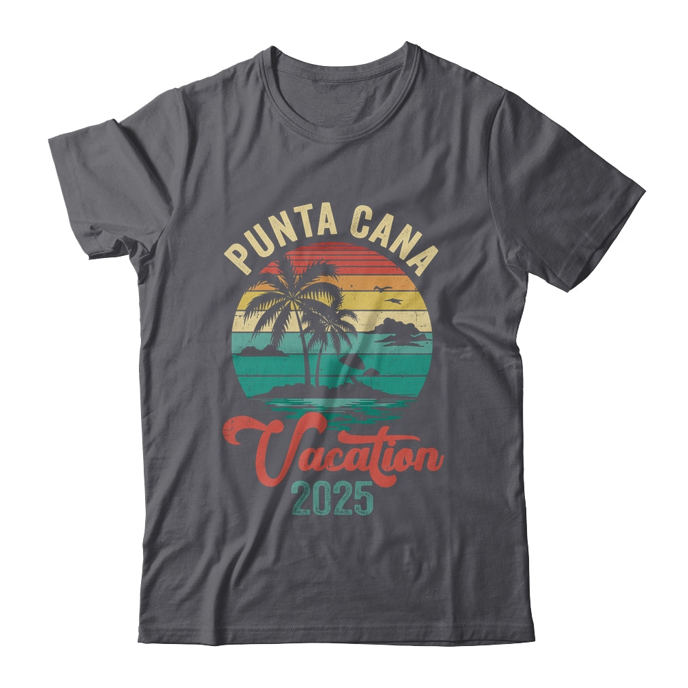 Punta Cana Family Vacation 2025 Matching Dominican Republic Shirt & Tank Top | siriusteestore