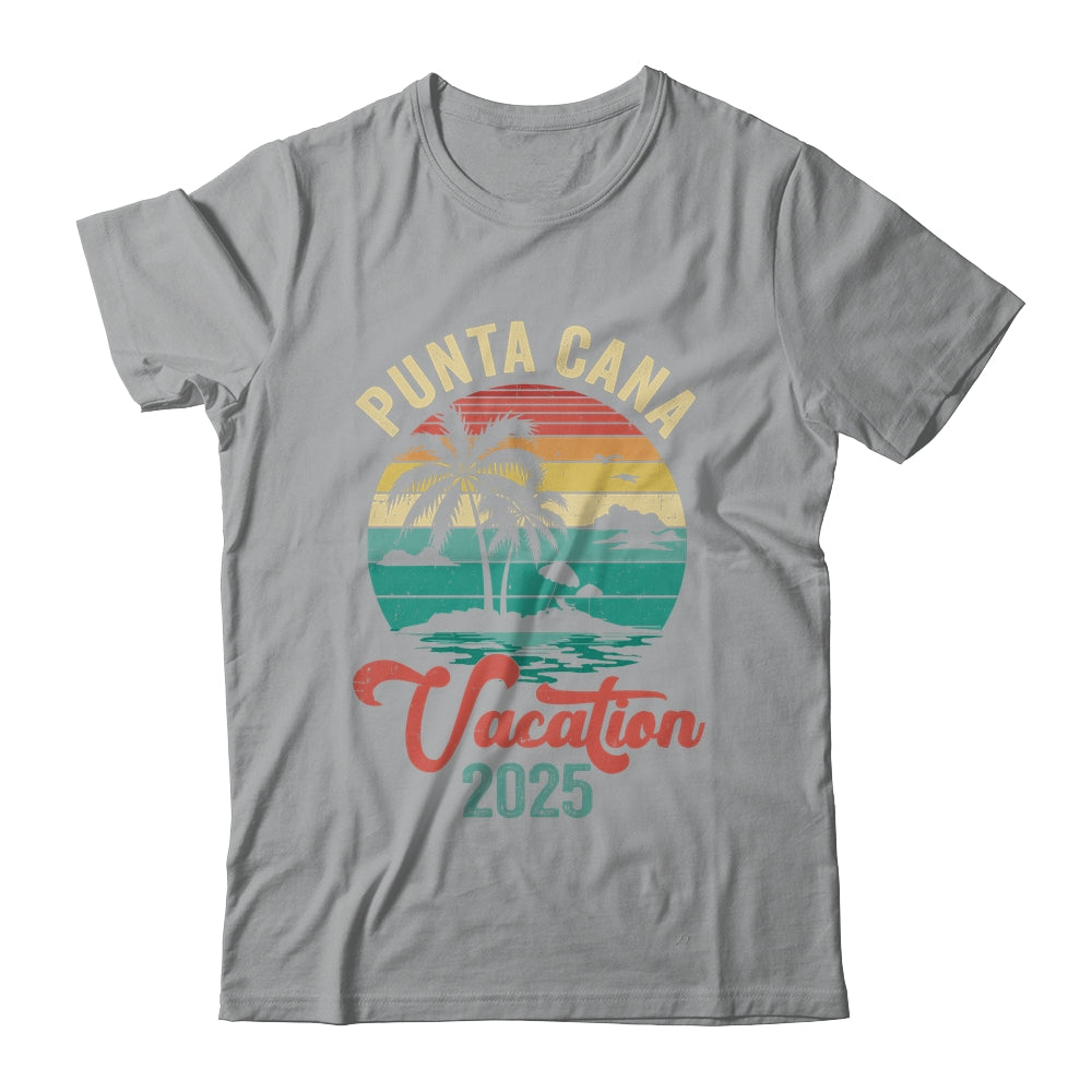 Punta Cana Family Vacation 2025 Matching Dominican Republic Shirt & Tank Top | siriusteestore