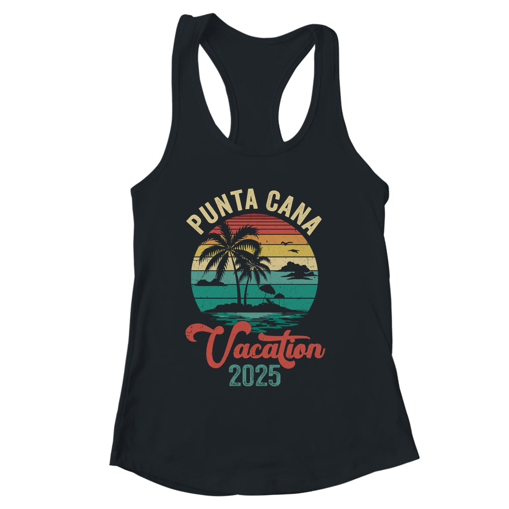 Punta Cana Family Vacation 2025 Matching Dominican Republic Shirt & Tank Top | siriusteestore
