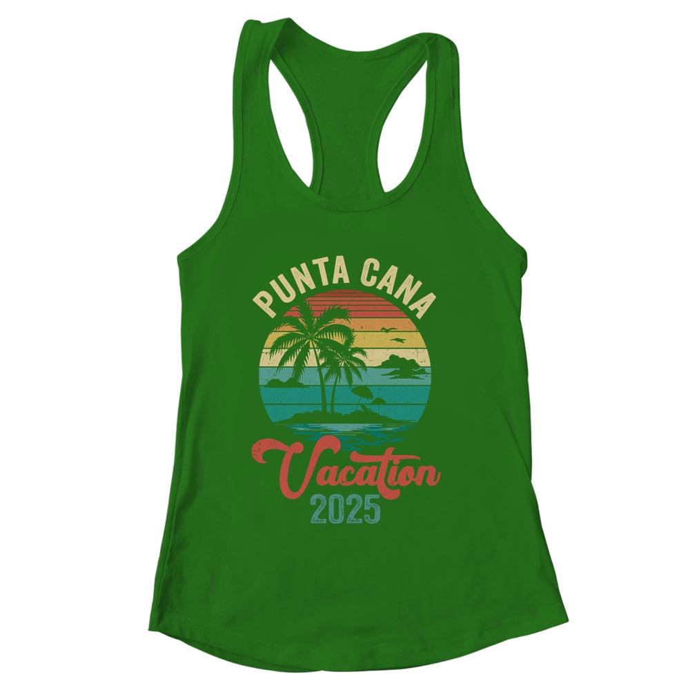 Punta Cana Family Vacation 2025 Matching Dominican Republic Shirt & Tank Top | siriusteestore