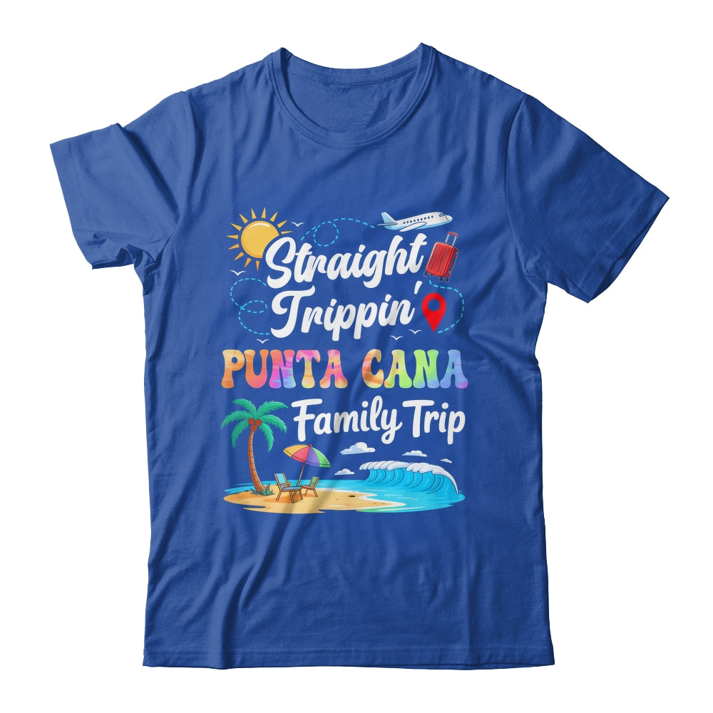 Punta Cana Family Vacation 2025 Straight Trippin Trip Shirt & Tank Top | siriusteestore