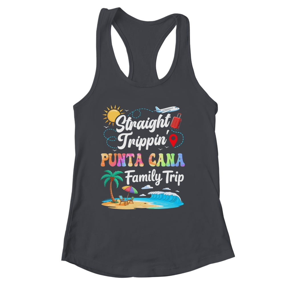 Punta Cana Family Vacation 2025 Straight Trippin Trip Shirt & Tank Top | siriusteestore