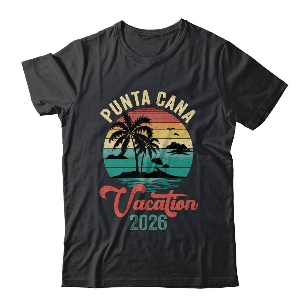 Punta Cana Family Vacation 2026 Matching Dominican Republic Shirt & Tank Top | siriusteestore