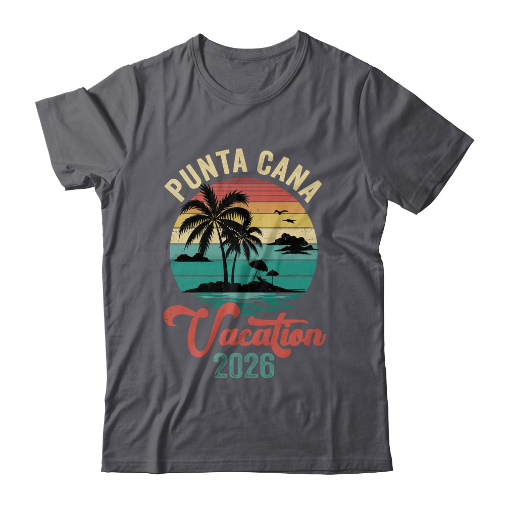 Punta Cana Family Vacation 2026 Matching Dominican Republic Shirt & Tank Top | siriusteestore