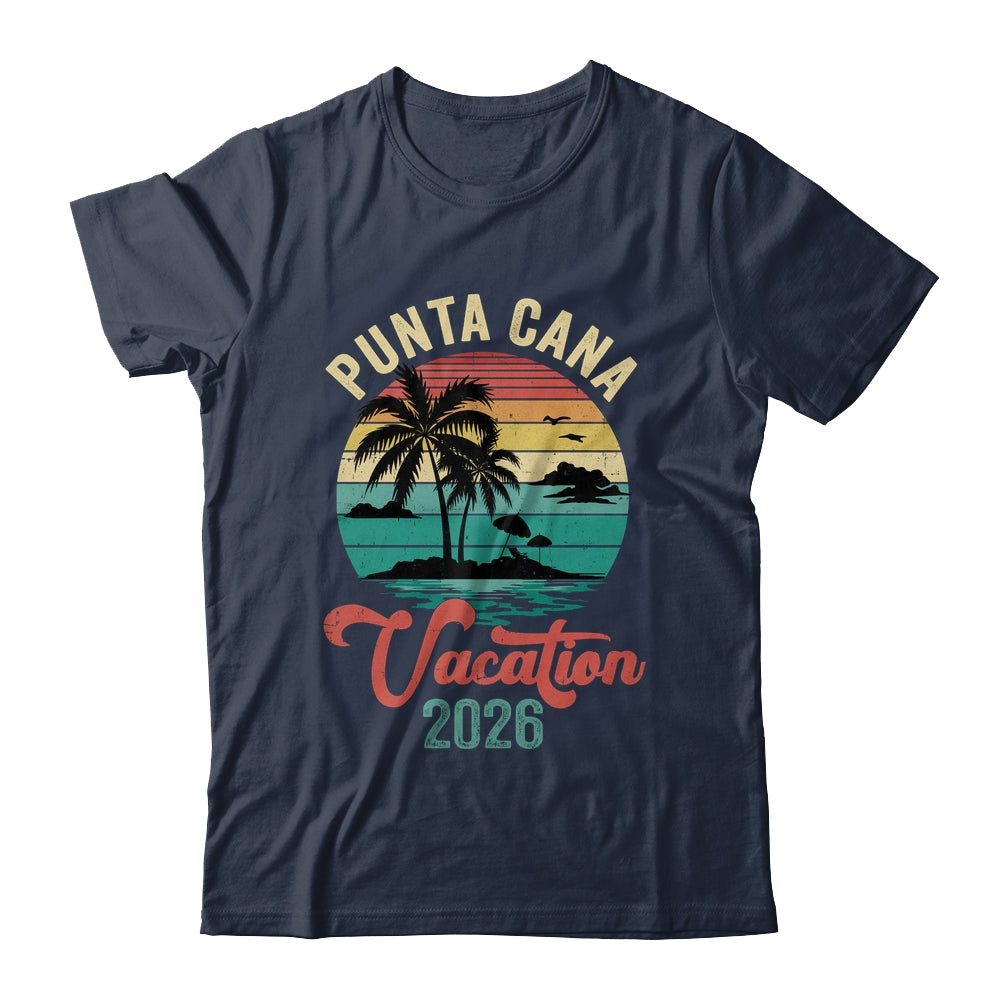 Punta Cana Family Vacation 2026 Matching Dominican Republic Shirt & Tank Top | siriusteestore