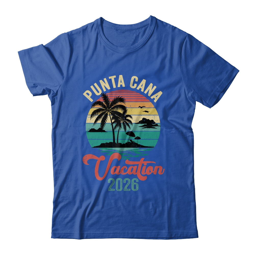 Punta Cana Family Vacation 2026 Matching Dominican Republic Shirt & Tank Top | siriusteestore