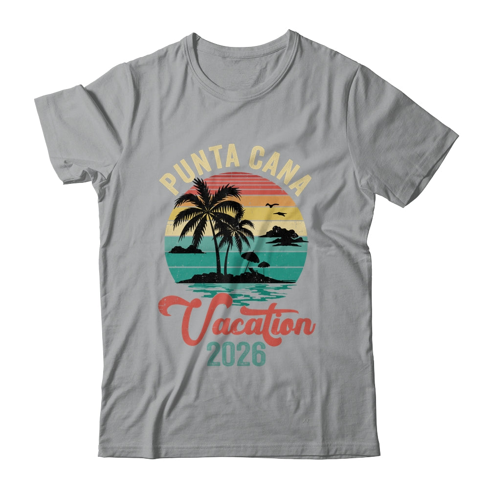 Punta Cana Family Vacation 2026 Matching Dominican Republic Shirt & Tank Top | siriusteestore