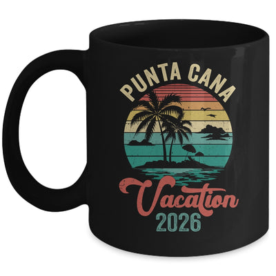 Punta Cana Family Vacation 2026 Matching Dominican Republic Mug | siriusteestore