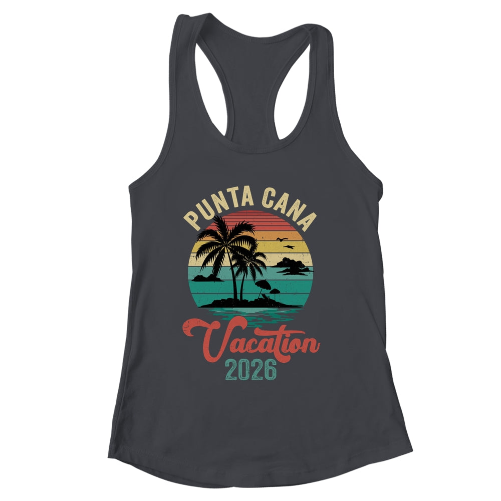 Punta Cana Family Vacation 2026 Matching Dominican Republic Shirt & Tank Top | siriusteestore