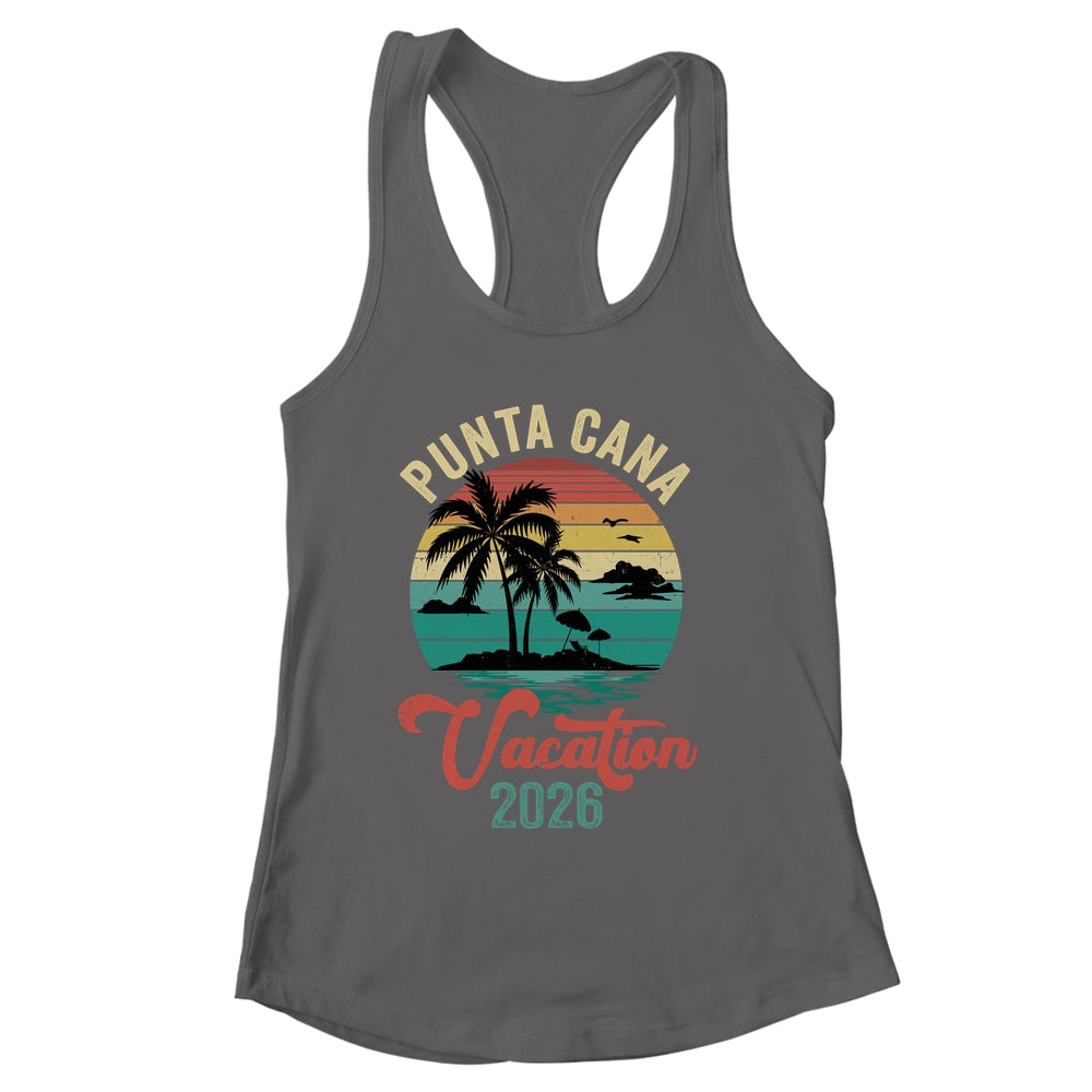 Punta Cana Family Vacation 2026 Matching Dominican Republic Shirt & Tank Top | siriusteestore