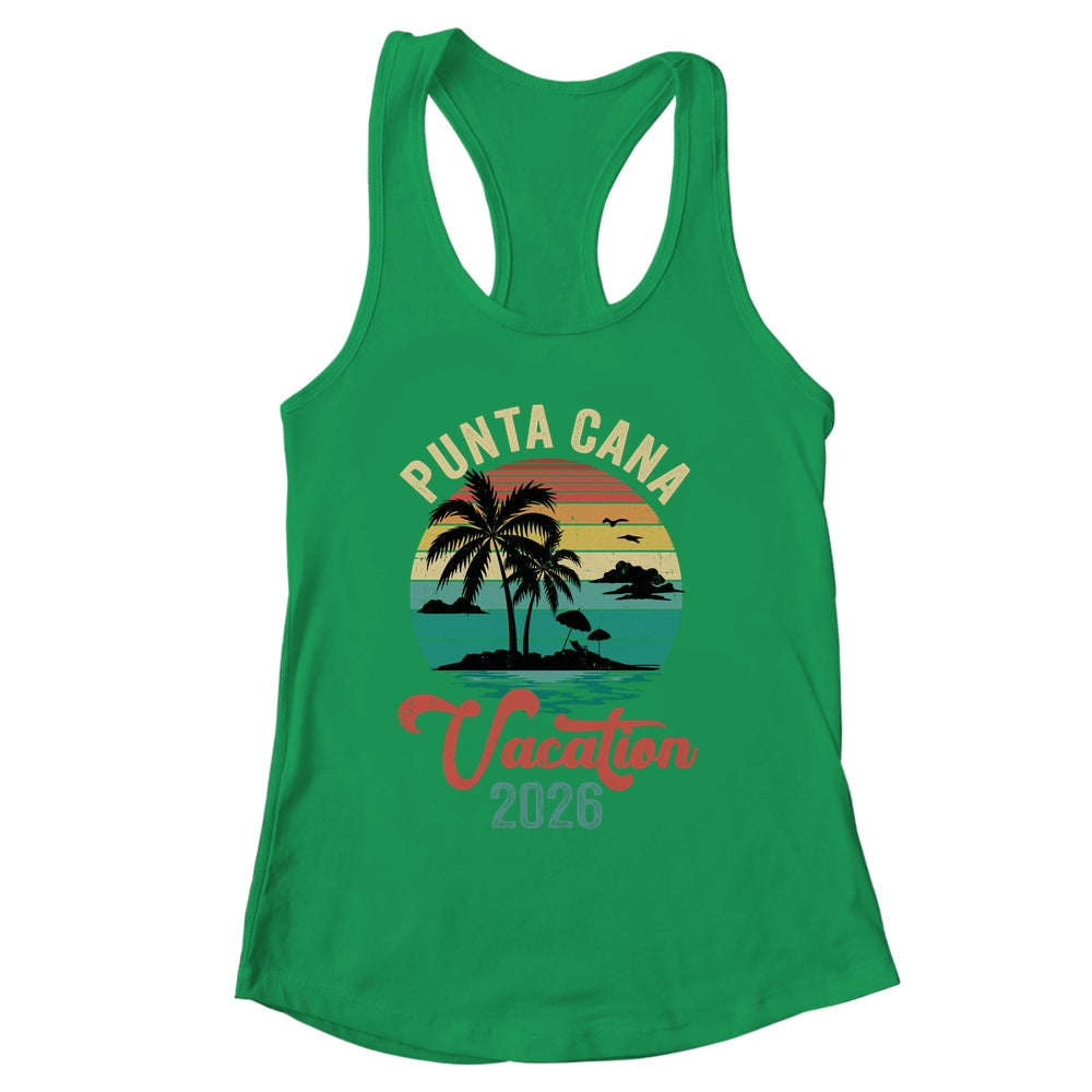 Punta Cana Family Vacation 2026 Matching Dominican Republic Shirt & Tank Top | siriusteestore