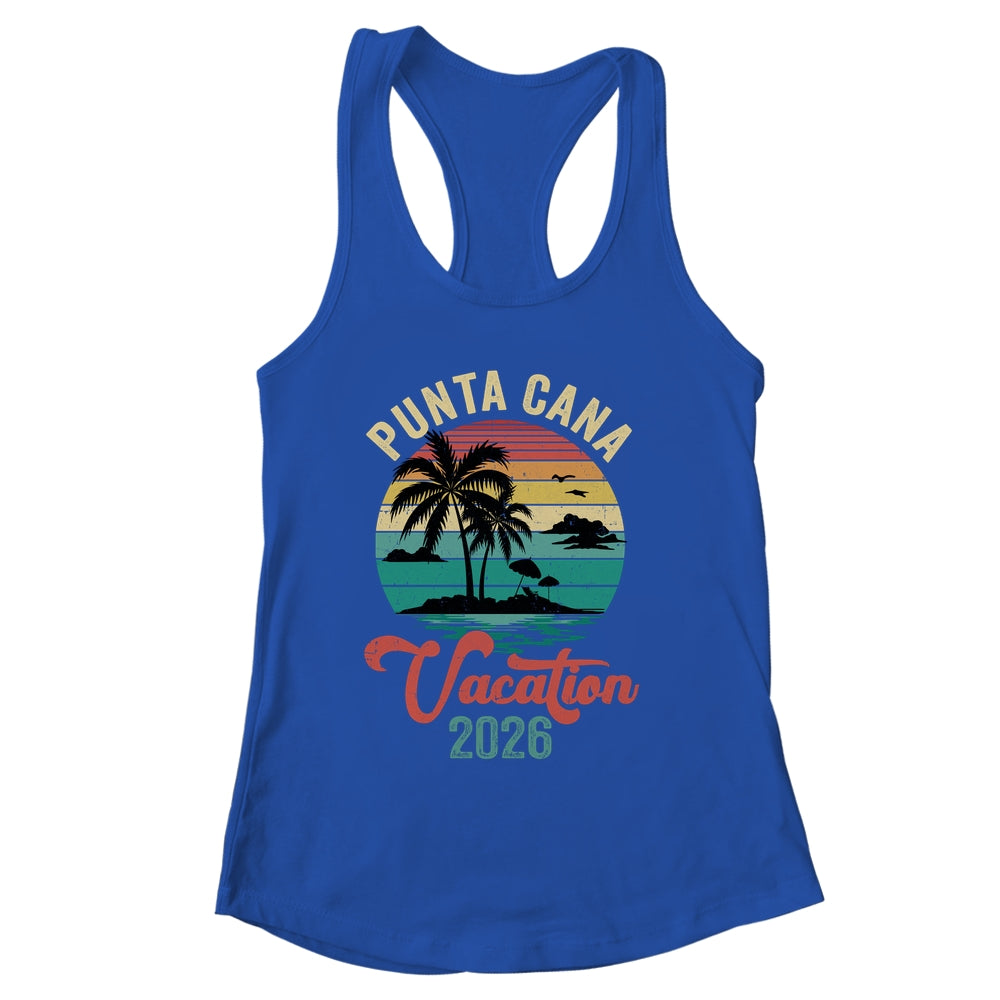 Punta Cana Family Vacation 2026 Matching Dominican Republic Shirt & Tank Top | siriusteestore