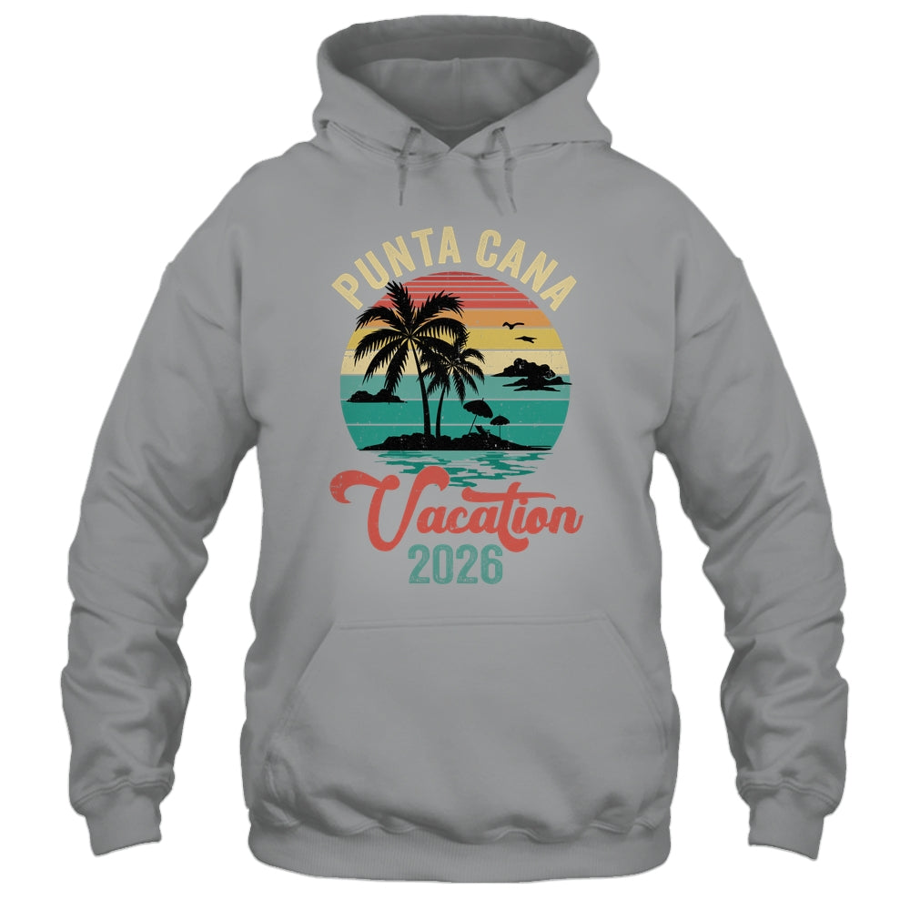 Punta Cana Family Vacation 2026 Matching Dominican Republic Shirt & Tank Top | siriusteestore