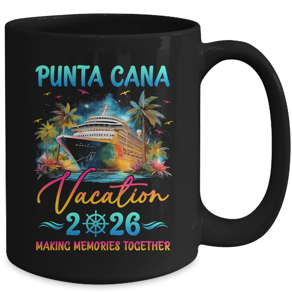 Punta Cana Family Vacation 2026 Matching Group Summer Mug | siriusteestore