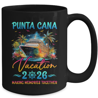 Punta Cana Family Vacation 2026 Matching Group Summer Mug | siriusteestore