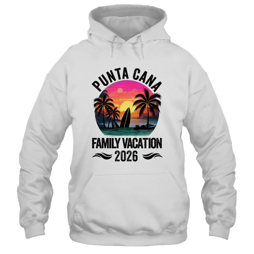 Punta Cana Family Vacation 2026 Matching Outfits Beach Summer Shirt & Tank Top | siriusteestore