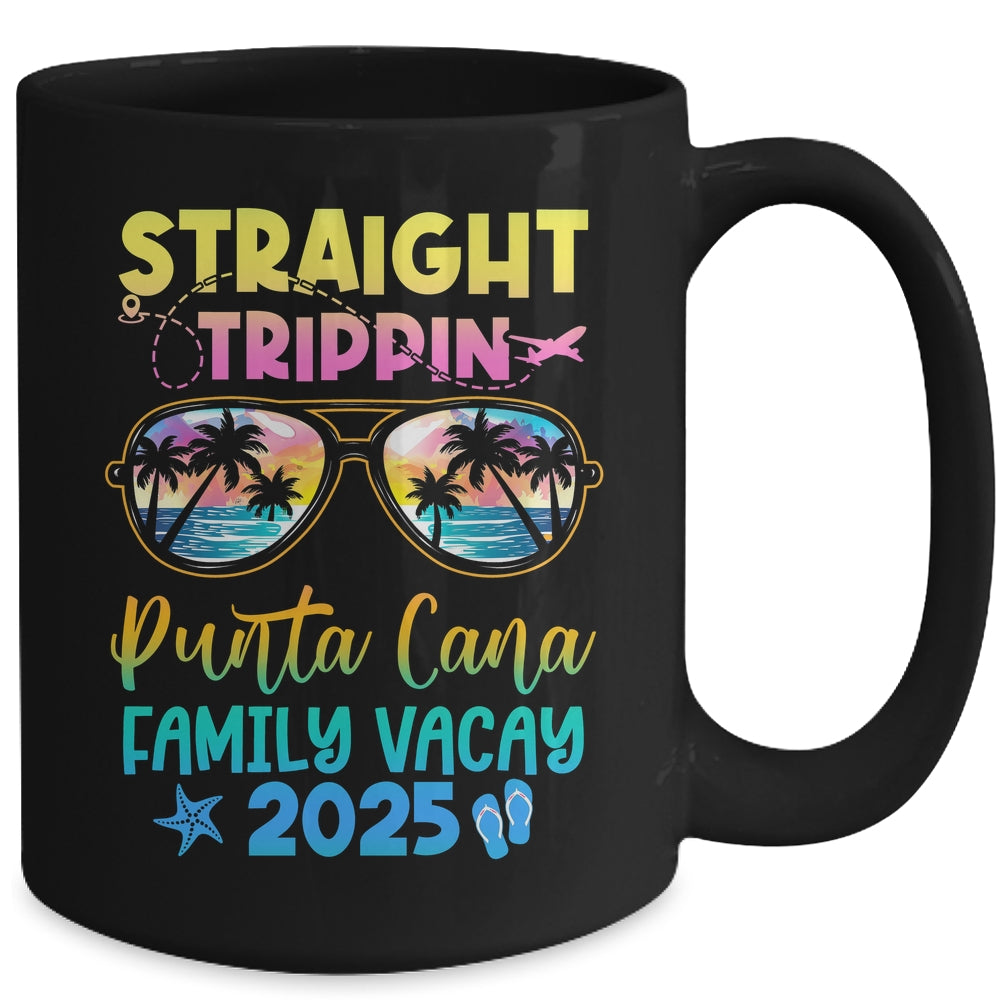 Punta Cana Family Vacay Vacation 2025 Straight Trippin Mug | siriusteestore