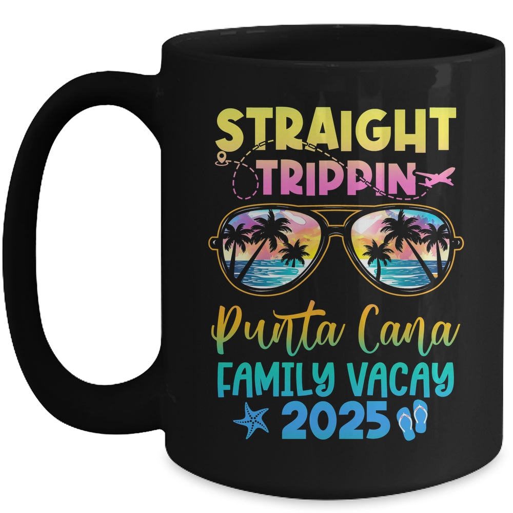 Punta Cana Family Vacay Vacation 2025 Straight Trippin Mug | siriusteestore