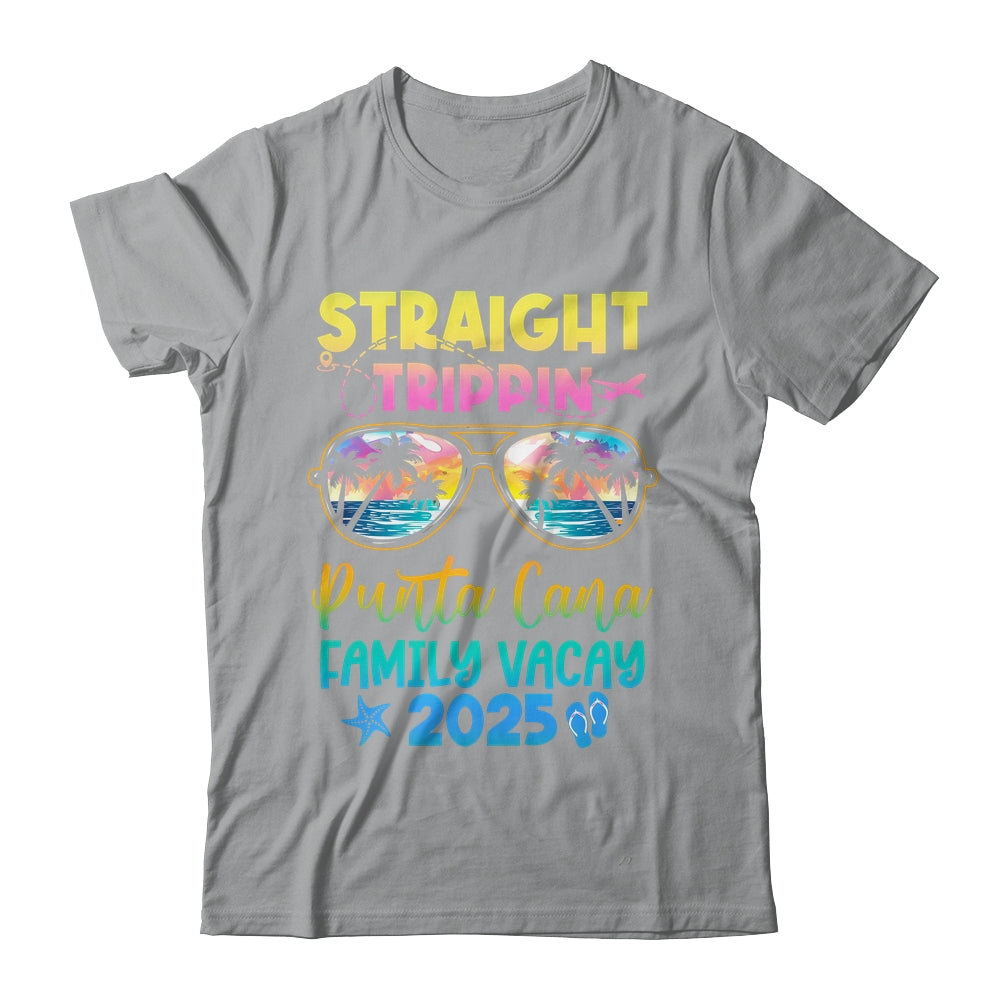 Punta Cana Family Vacay Vacation 2025 Straight Trippin Shirt & Tank Top | siriusteestore