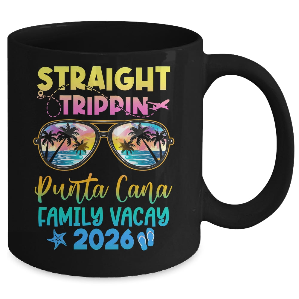 Punta Cana Family Vacay Vacation 2026 Straight Trippin Mug | siriusteestore
