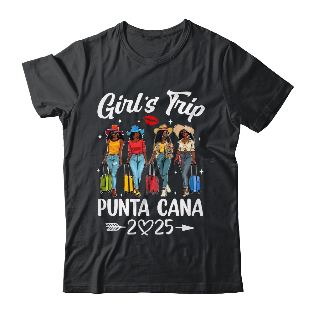 Punta Cana Girls Trip 2025 Birthday Squad Women Vacation Shirt & Tank Top | siriusteestore