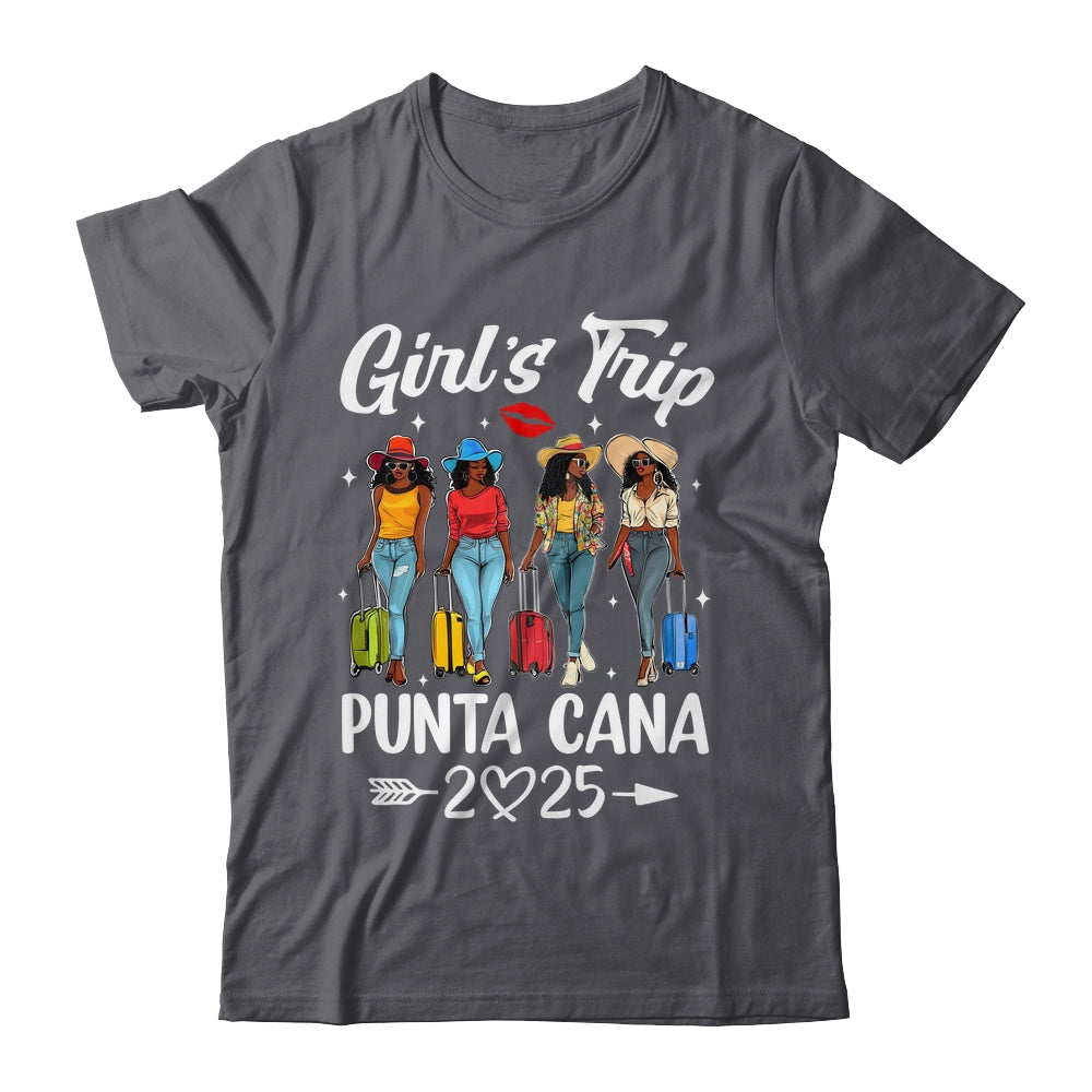 Punta Cana Girls Trip 2025 Birthday Squad Women Vacation Shirt & Tank Top | siriusteestore