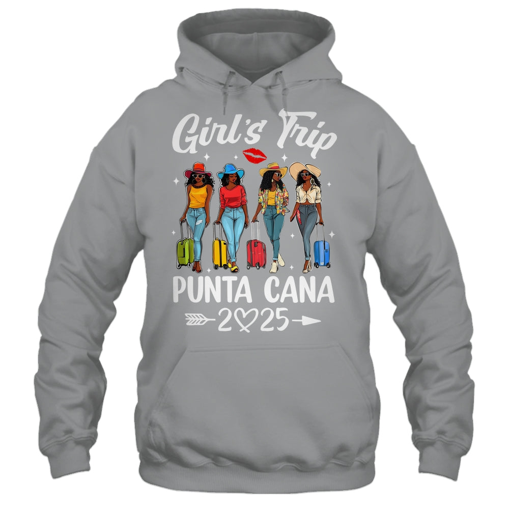 Punta Cana Girls Trip 2025 Birthday Squad Women Vacation Shirt & Tank Top | siriusteestore