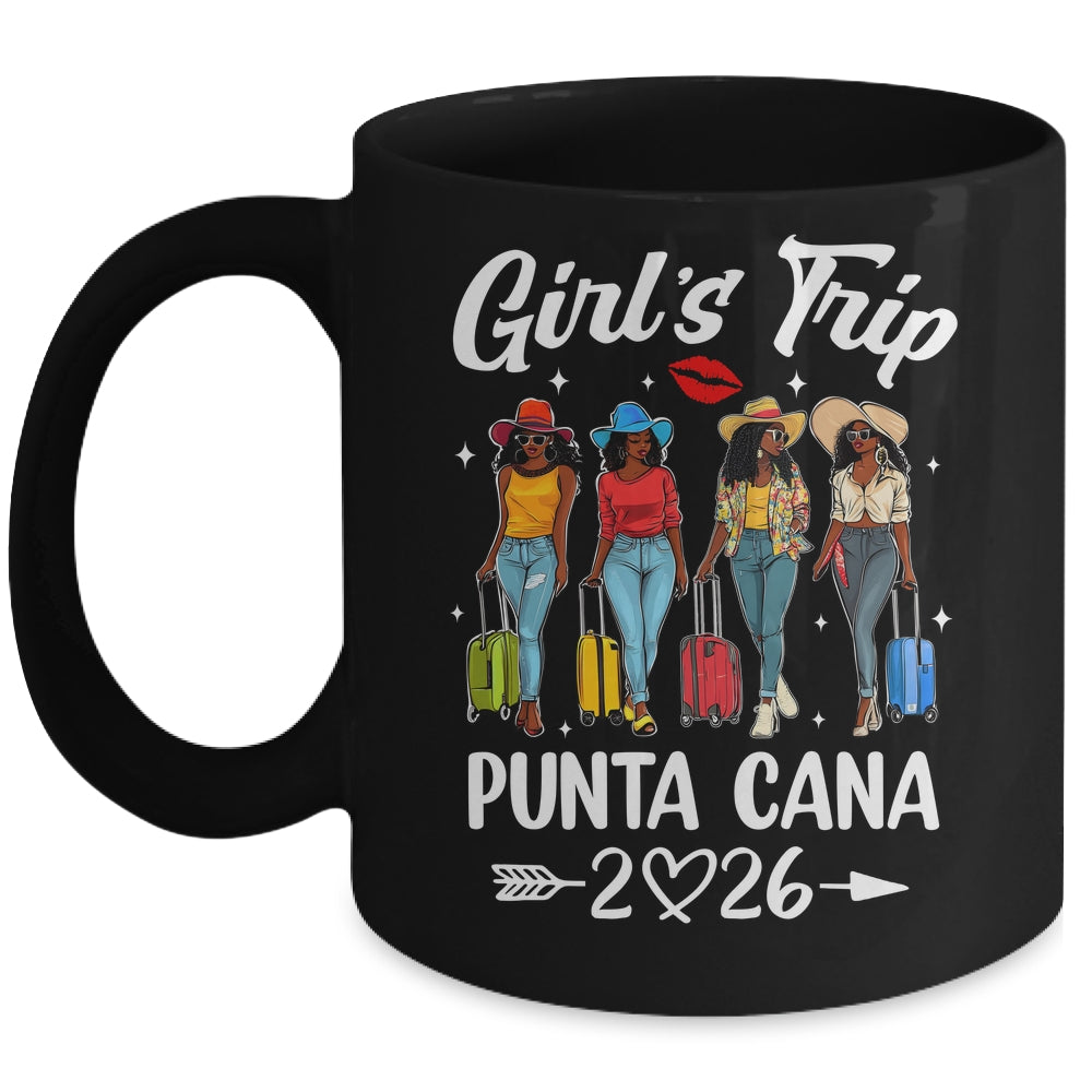 Punta Cana Girls Trip 2026 Birthday Squad Women Vacation Mug | siriusteestore