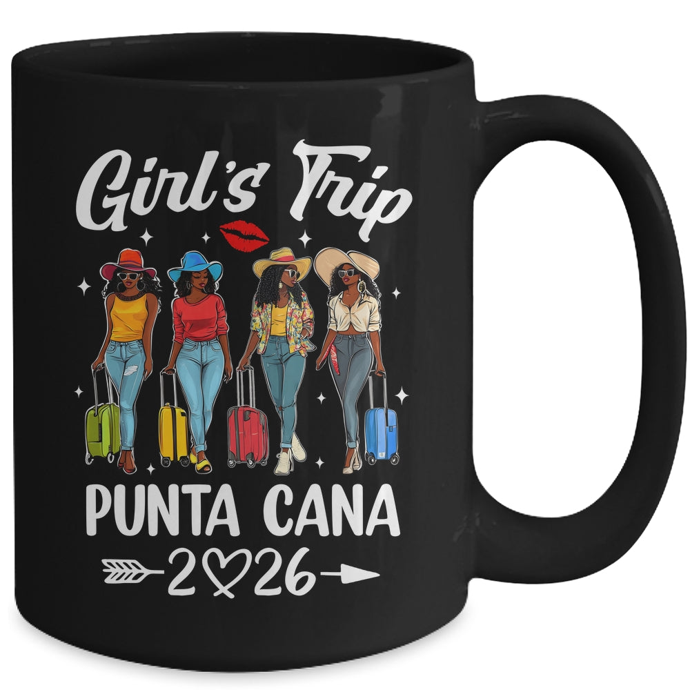 Punta Cana Girls Trip 2026 Birthday Squad Women Vacation Mug | siriusteestore