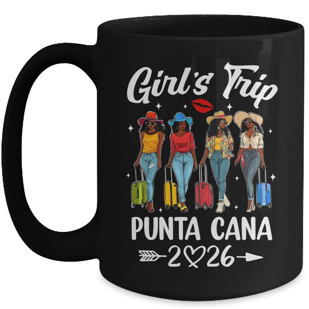 Punta Cana Girls Trip 2026 Birthday Squad Women Vacation Mug | siriusteestore