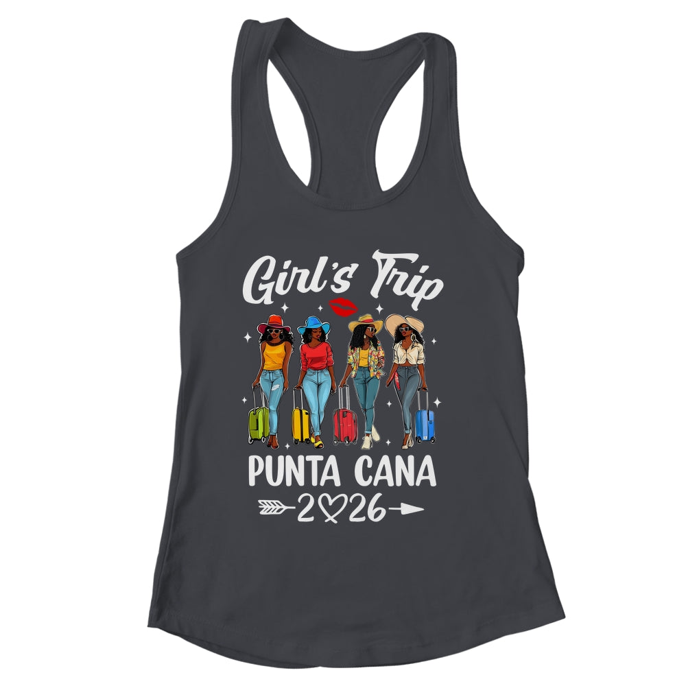 Punta Cana Girls Trip 2026 Birthday Squad Women Vacation Shirt & Tank Top | siriusteestore