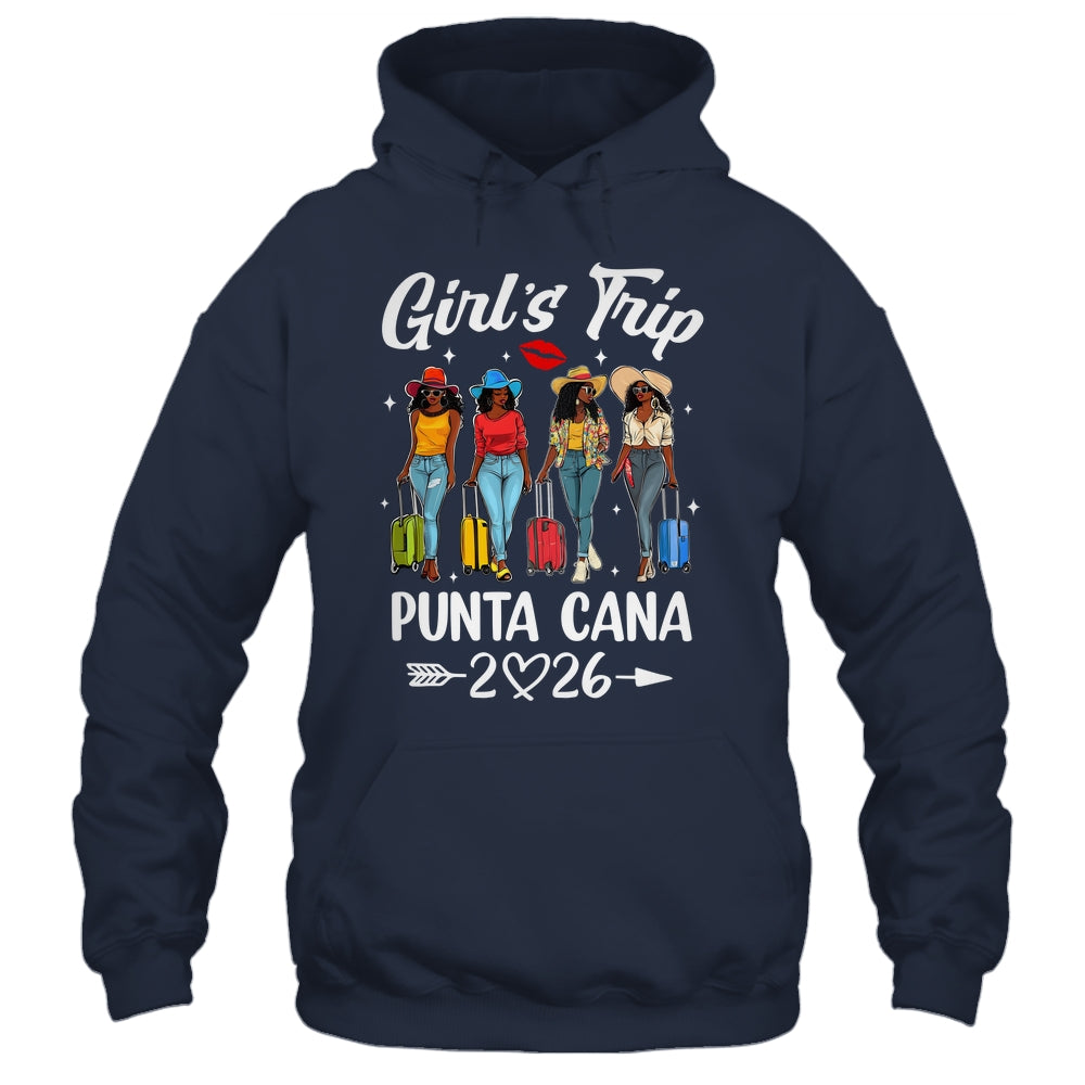 Punta Cana Girls Trip 2026 Birthday Squad Women Vacation Shirt & Tank Top | siriusteestore