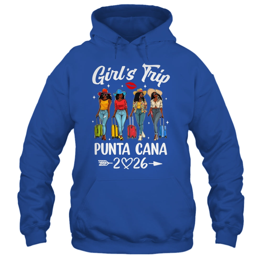 Punta Cana Girls Trip 2026 Birthday Squad Women Vacation Shirt & Tank Top | siriusteestore