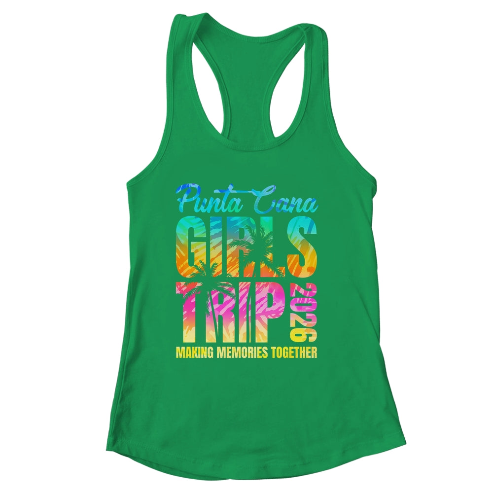 Punta Cana Girls Trip 2026 Vacation Weekend Matching Summer Shirt & Tank Top | siriusteestore