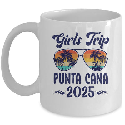 Punta Cana Girls Trip Beach Vacation 2025 Matching Group Mug | siriusteestore