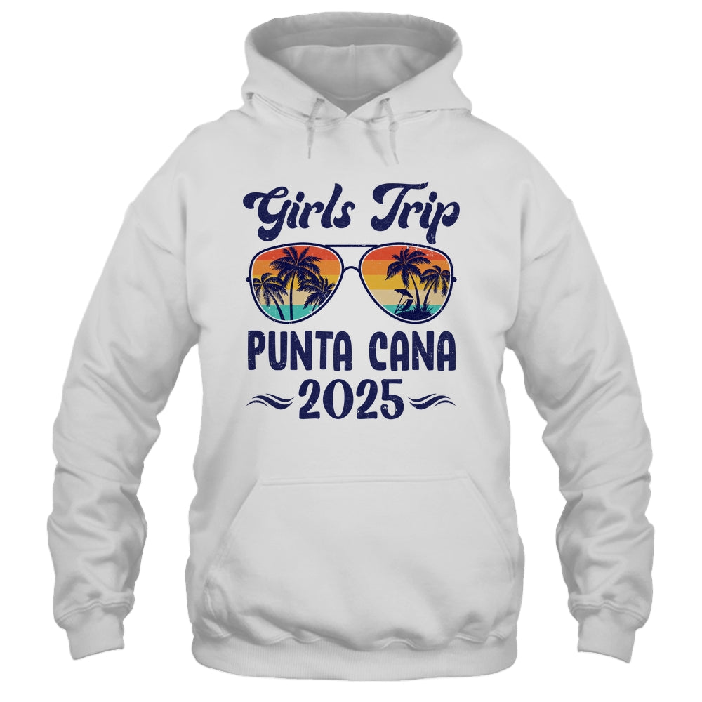 Punta Cana Girls Trip Beach Vacation 2025 Matching Group Shirt & Tank Top | siriusteestore