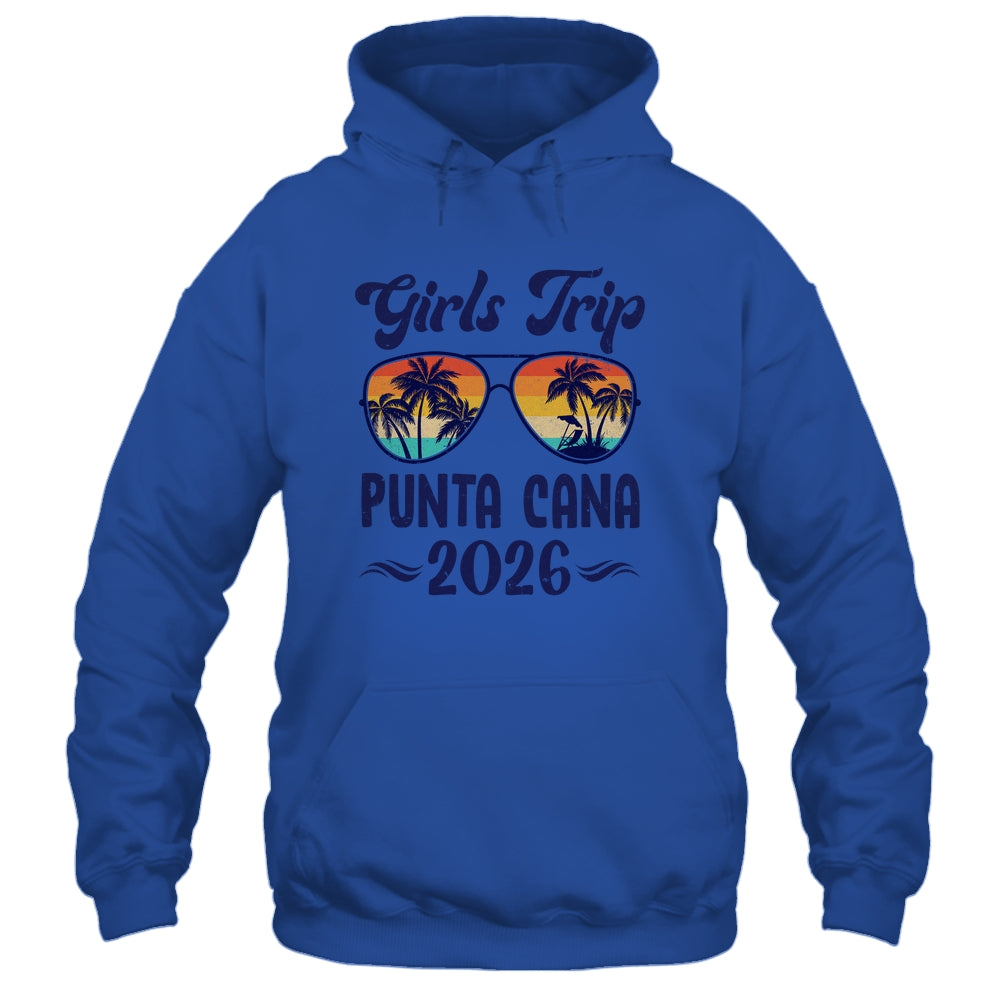 Punta Cana Girls Trip Beach Vacation 2026 Matching Group Shirt & Tank Top | siriusteestore
