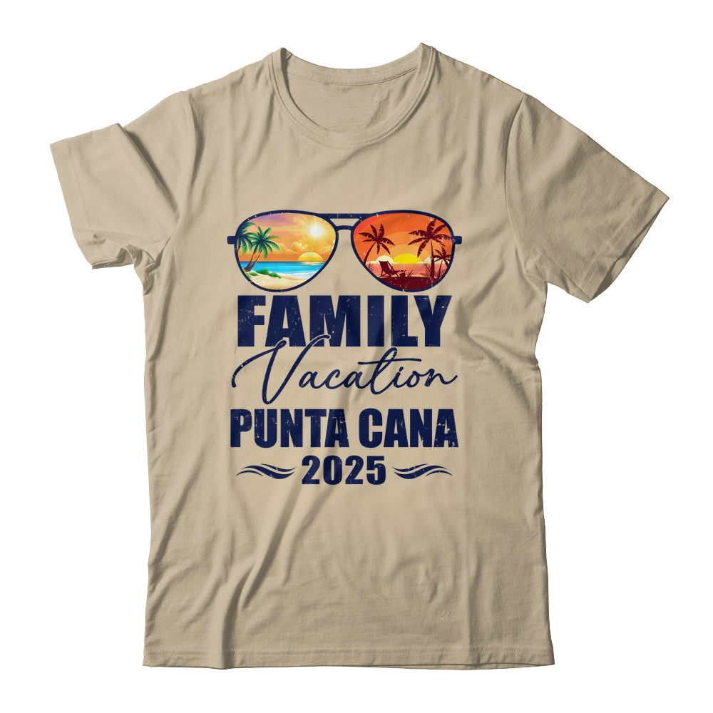 Punta Cana Matching Family Vacation 2025 Making Memories Shirt & Tank Top | siriusteestore