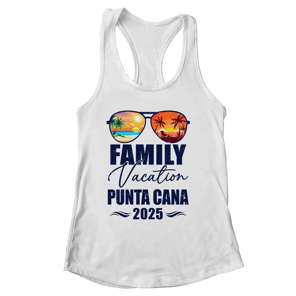Punta Cana Matching Family Vacation 2025 Making Memories Shirt & Tank Top | siriusteestore