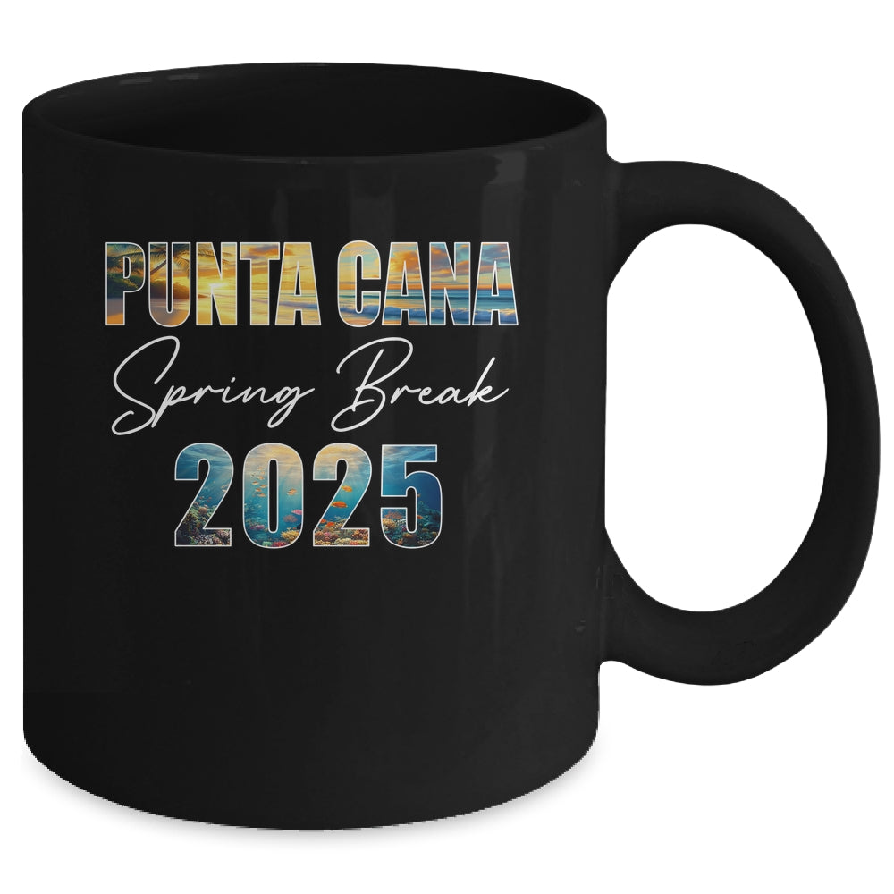 Punta Cana Spring Break 2025 Summer Vacation Beach Mug | siriusteestore