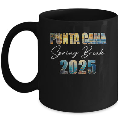 Punta Cana Spring Break 2025 Summer Vacation Beach Mug | siriusteestore