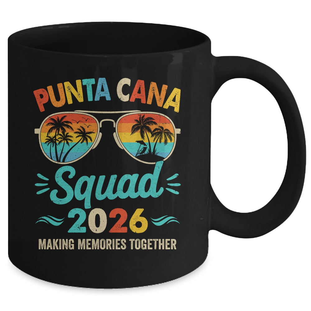Punta Cana Squad 2026 Vacation Friends Family Matching Group Mug | siriusteestore