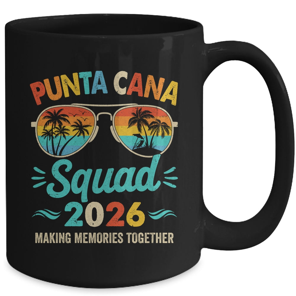 Punta Cana Squad 2026 Vacation Friends Family Matching Group Mug | siriusteestore