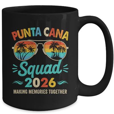 Punta Cana Squad 2026 Vacation Friends Family Matching Group Mug | siriusteestore