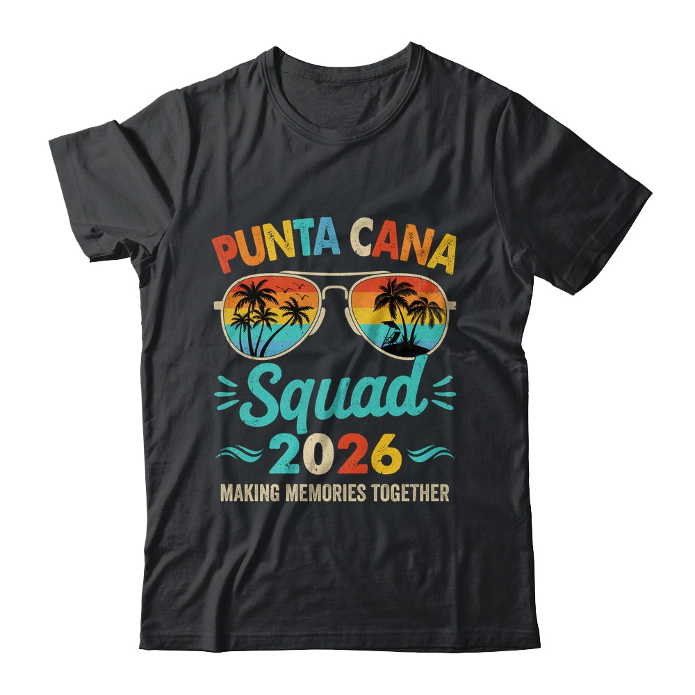 Punta Cana Squad 2026 Vacation Friends Family Matching Group Shirt & Tank Top | siriusteestore