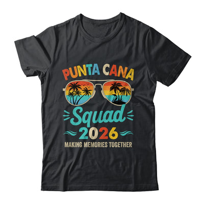Punta Cana Squad 2026 Vacation Friends Family Matching Group Shirt & Tank Top | siriusteestore