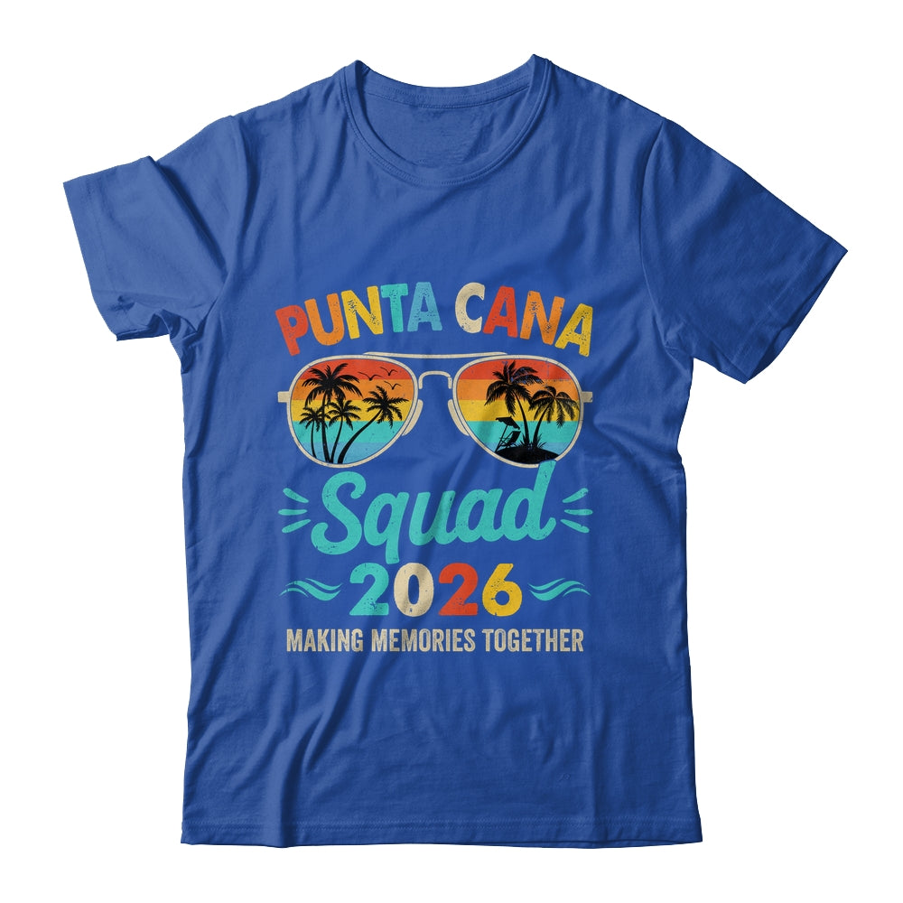 Punta Cana Squad 2026 Vacation Friends Family Matching Group Shirt & Tank Top | siriusteestore