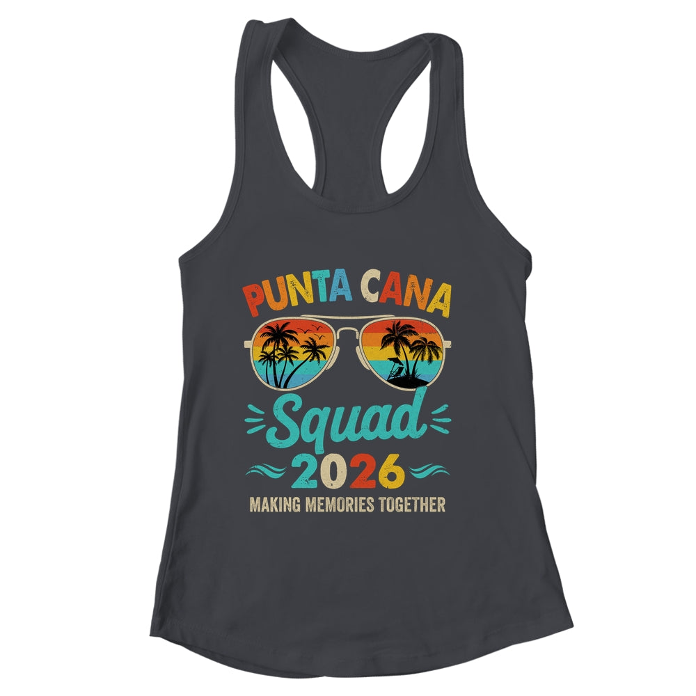 Punta Cana Squad 2026 Vacation Friends Family Matching Group Shirt & Tank Top | siriusteestore