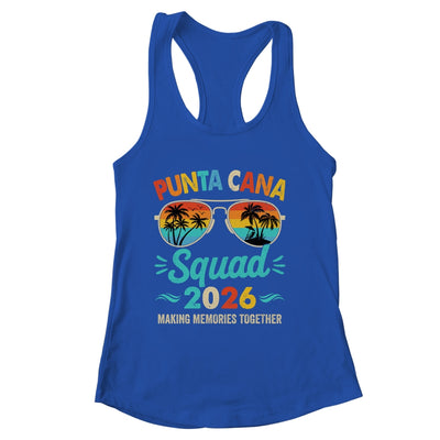 Punta Cana Squad 2026 Vacation Friends Family Matching Group Shirt & Tank Top | siriusteestore