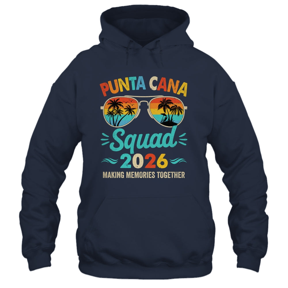Punta Cana Squad 2026 Vacation Friends Family Matching Group Shirt & Tank Top | siriusteestore